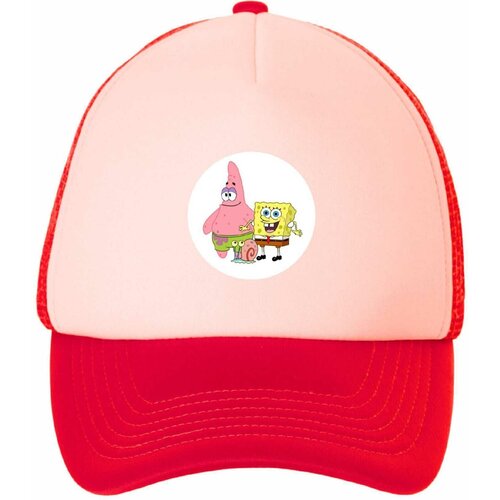 фото Бейсболка , размер универсальный, красный mewni-shop