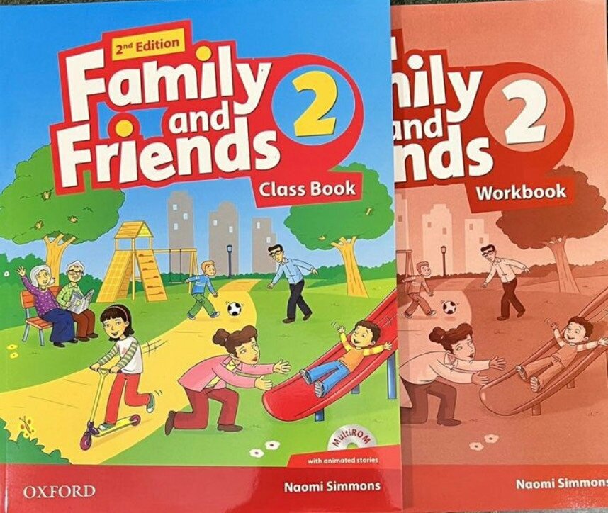 Family and Friends 2 (2nd edition) Class Book + Workbook + CD