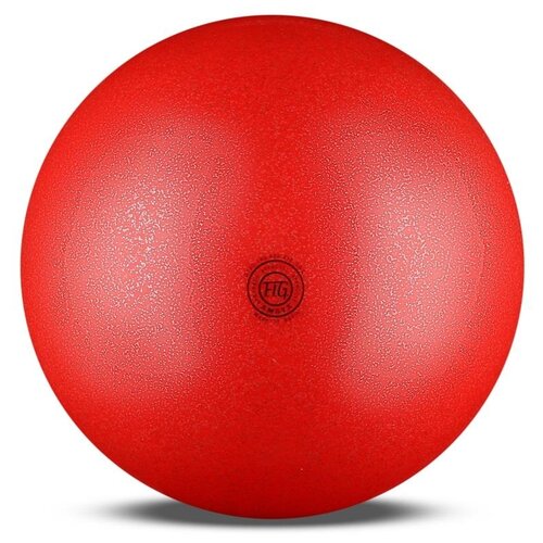 фото Мяч для художественной гимнастики силикон amaya galaxi 410 г 350630 20 см красный
