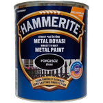 Краска для металла HAMMERITE гладкая глянцевая черная 2,5 л import - изображение
