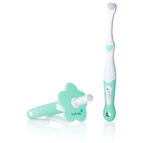 Brush Baby FirstBrush Set BRB097 0-18 мес, turquoise