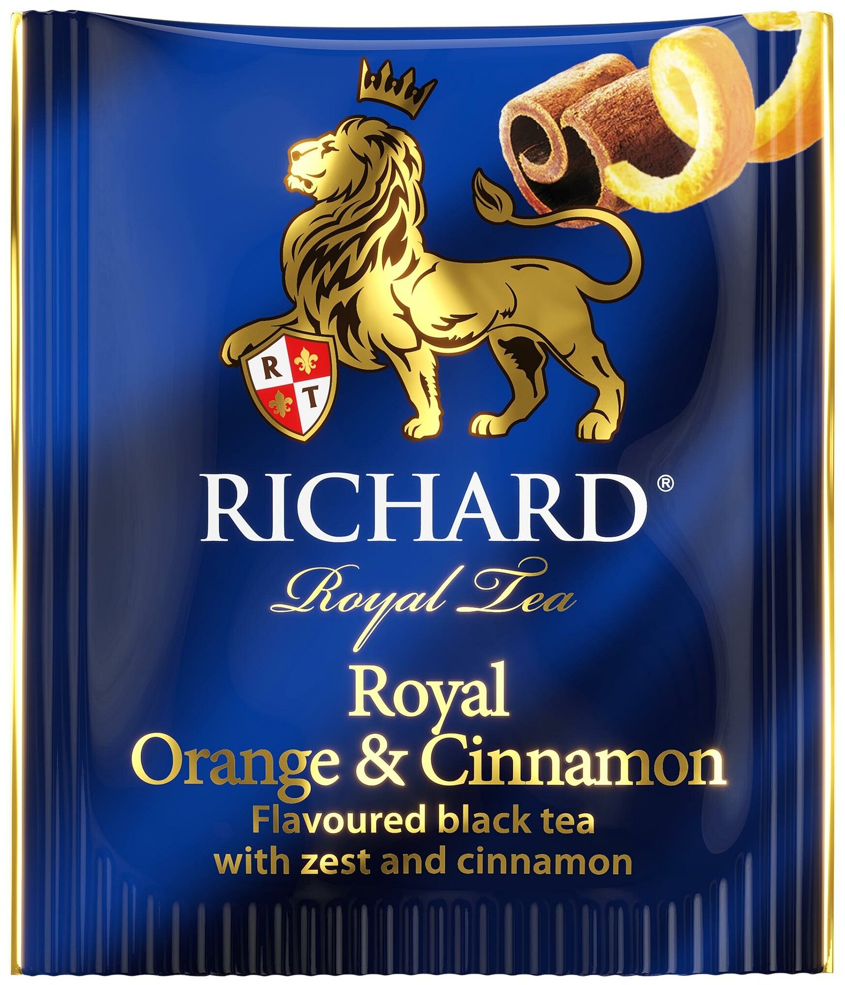 Чай Richard "Royal Orange & Cinnamon", черный с добавками, 25 пакетиков - фотография № 8