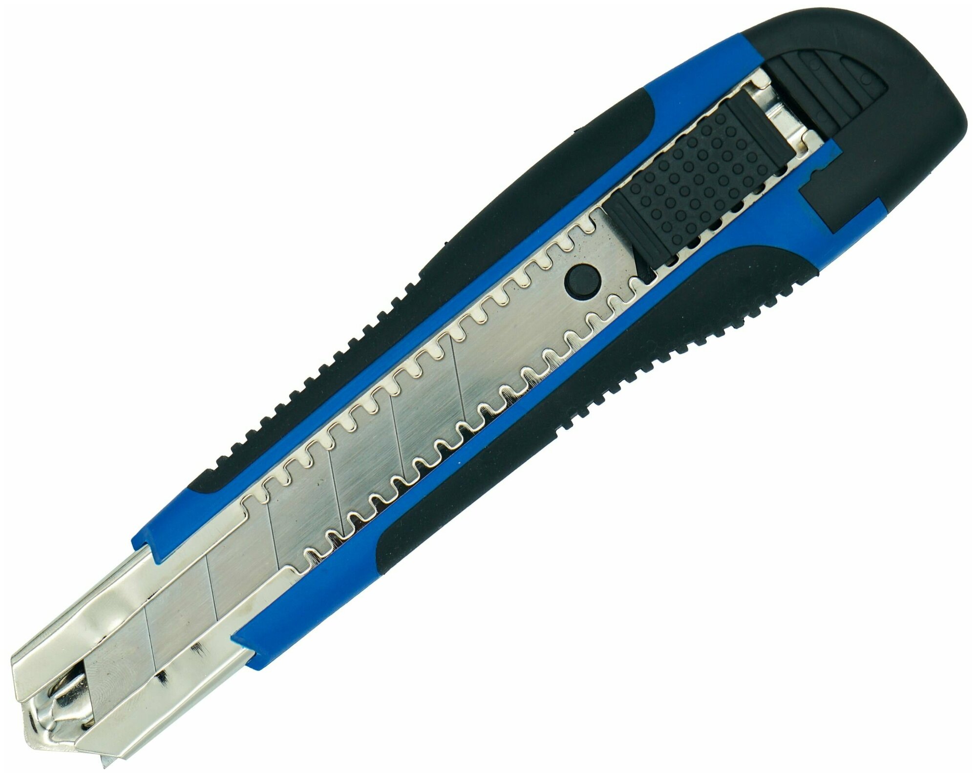 Нож строительный Dexter с двухкомпонентной ручкой 25 мм