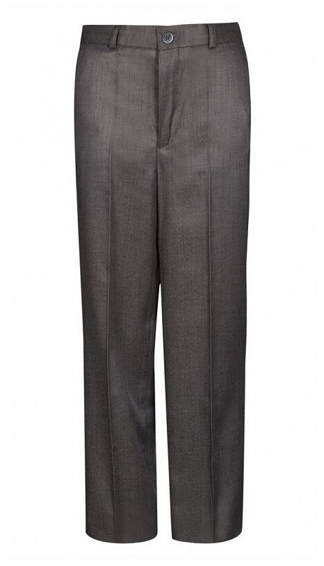 Школьные брюки Sky Lake, классический стиль, карманы, размер 36/140, серый