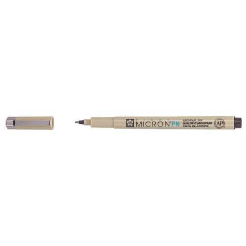SAKURA Ручка капиллярная Pigma Micron PN 0.4-0.5 мм, SKXSDK-PN#117, сепия цвет чернил, 1 шт.