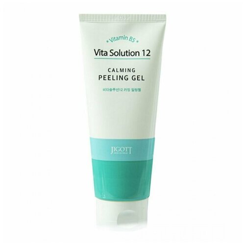 JIGOTT, Успокаивающий пилинг-гель для лица Vita Solution 12 Calming Peeling Gel, 180 мл. гель для лица jigott vita solution 12 calming peeling gel 180 мл