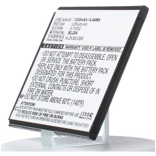 фото Аккумулятор ibatt ib-u1-m740 1200mah для lenovo a586, a630t, a670t, a765e, s696,