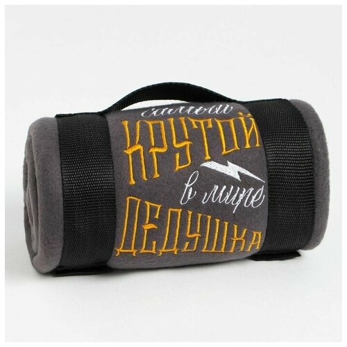 Плед Крутой дедушка 130х150 см 100 пэ флис 160 грм2 2210₽