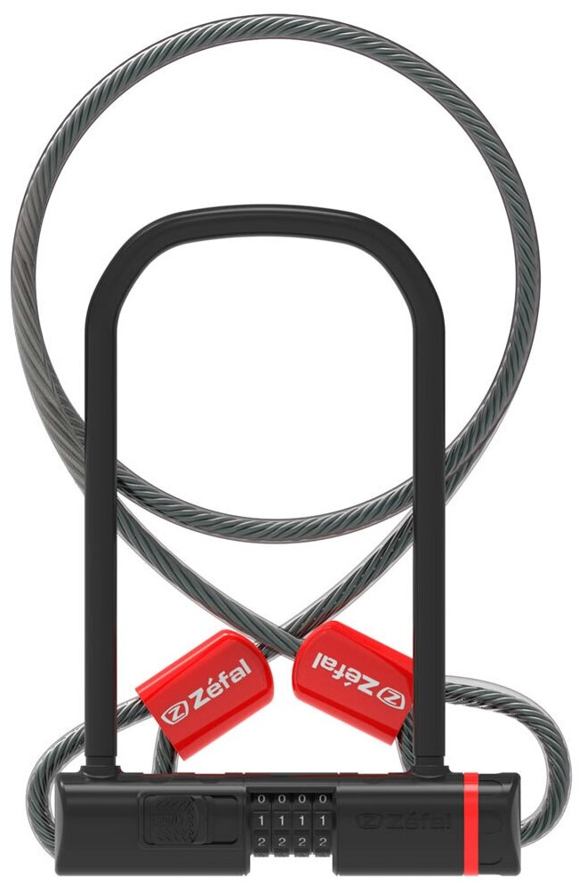 Замок-скоба кодовый Zefal K-Traz U13 Code+Cable