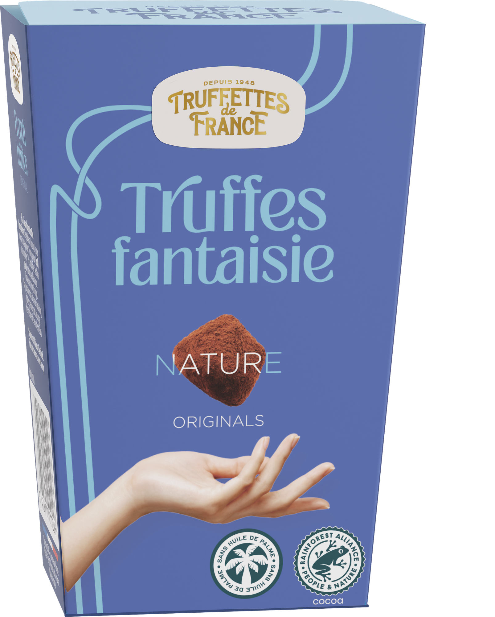 Подарочный набор Chocmod Truffettes de France Fantaisie Шоколадные конфеты трюфели, 40 г