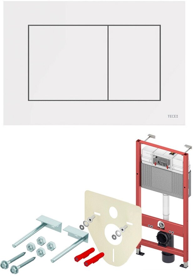 TECE TECEnow Комплект TECEbase 2.0 для установки подвесного унитаза с панелью смыва TECEnow белая матовая K440417
