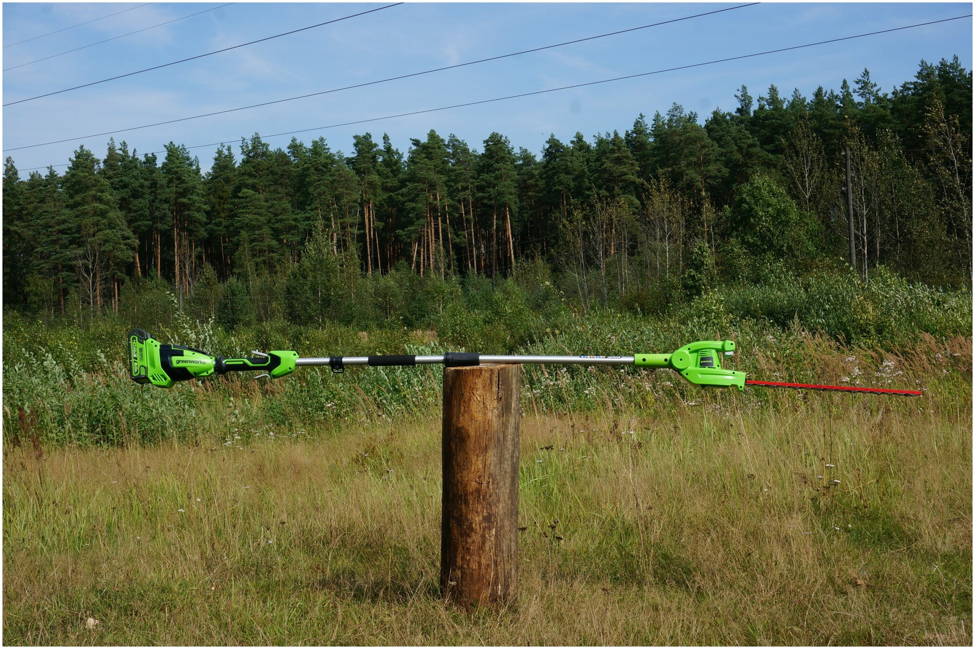 Высоторез аккумуляторный Greenworks G40PHA без АКБ и ЗУ 40 В без АКБ и ЗУ