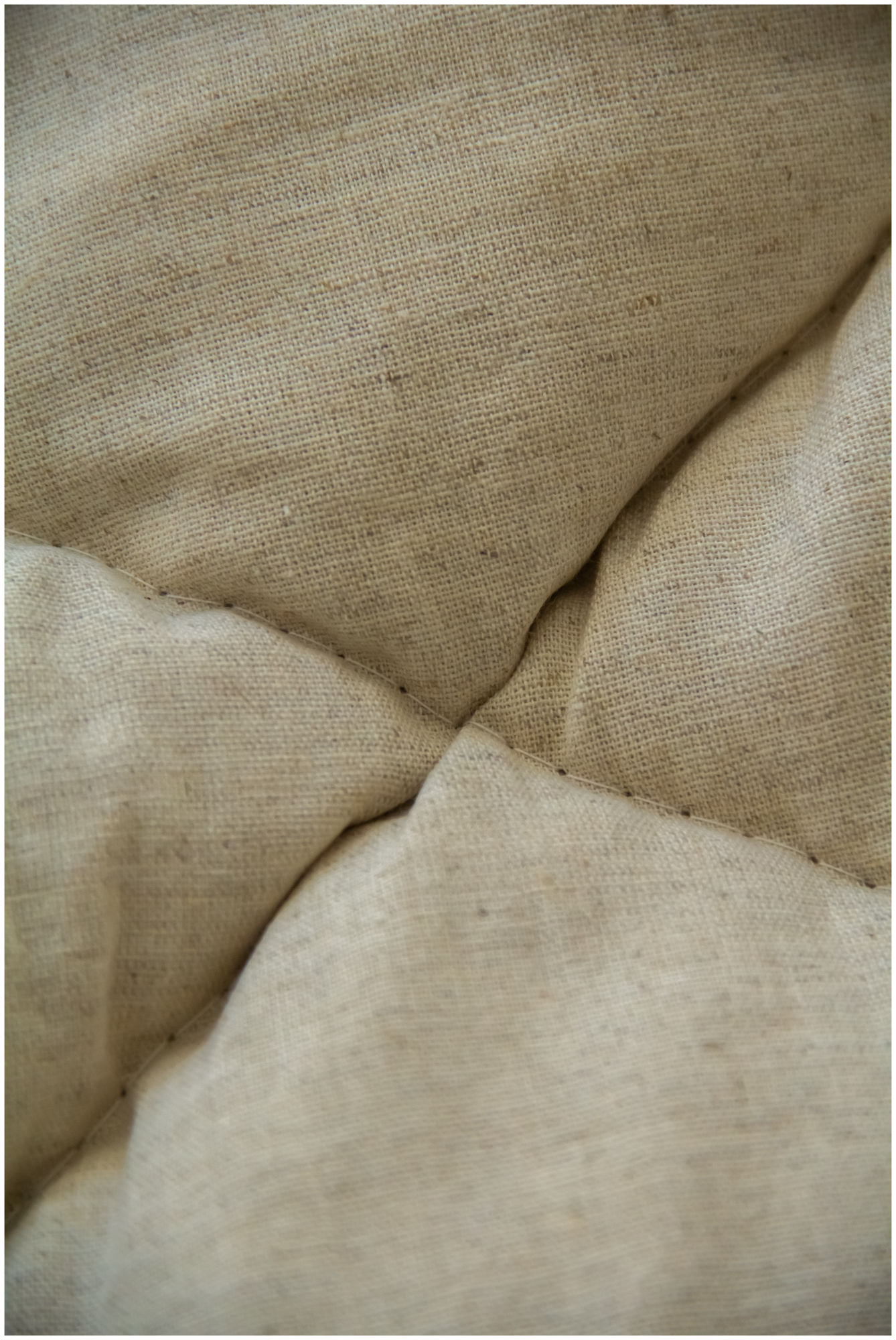 Одеяло ватное в льняном чехле 200х220 см - фотография № 7