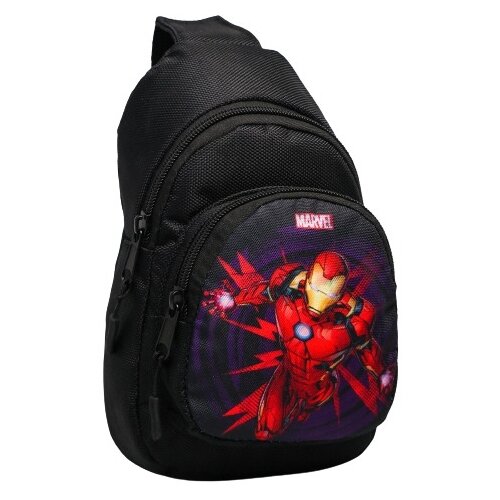 фото Сумка-рюкзак, 15 x 26 см, отдел на молнии, н/карман, рег. ремень marvel