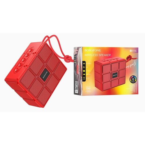 Акустическая система Borofone BR16 красный 147700₽