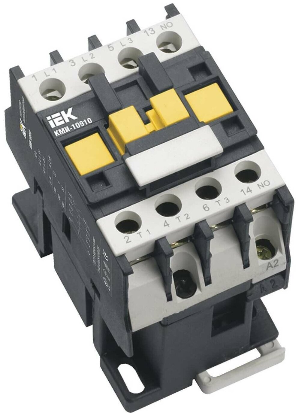 KKM11-012-230-01 Контактор КМИ-11211 12А 230В/АС3 1HЗ IEK - фото №3