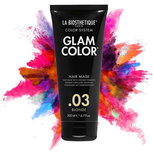 La Biosthetique, Тонирующая маска Glam Color Hair Mask .03 Blonde, 200 мл