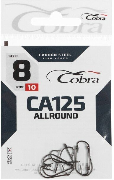 COBRA Крючки Cobra ALLROUND серия CA125 №8 10 