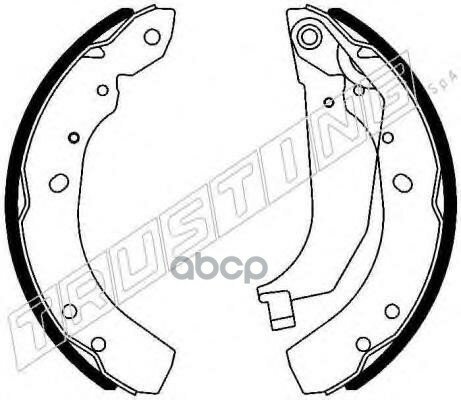 К-Т Бараб. Тормоз. Колодок Trusting арт. 023009