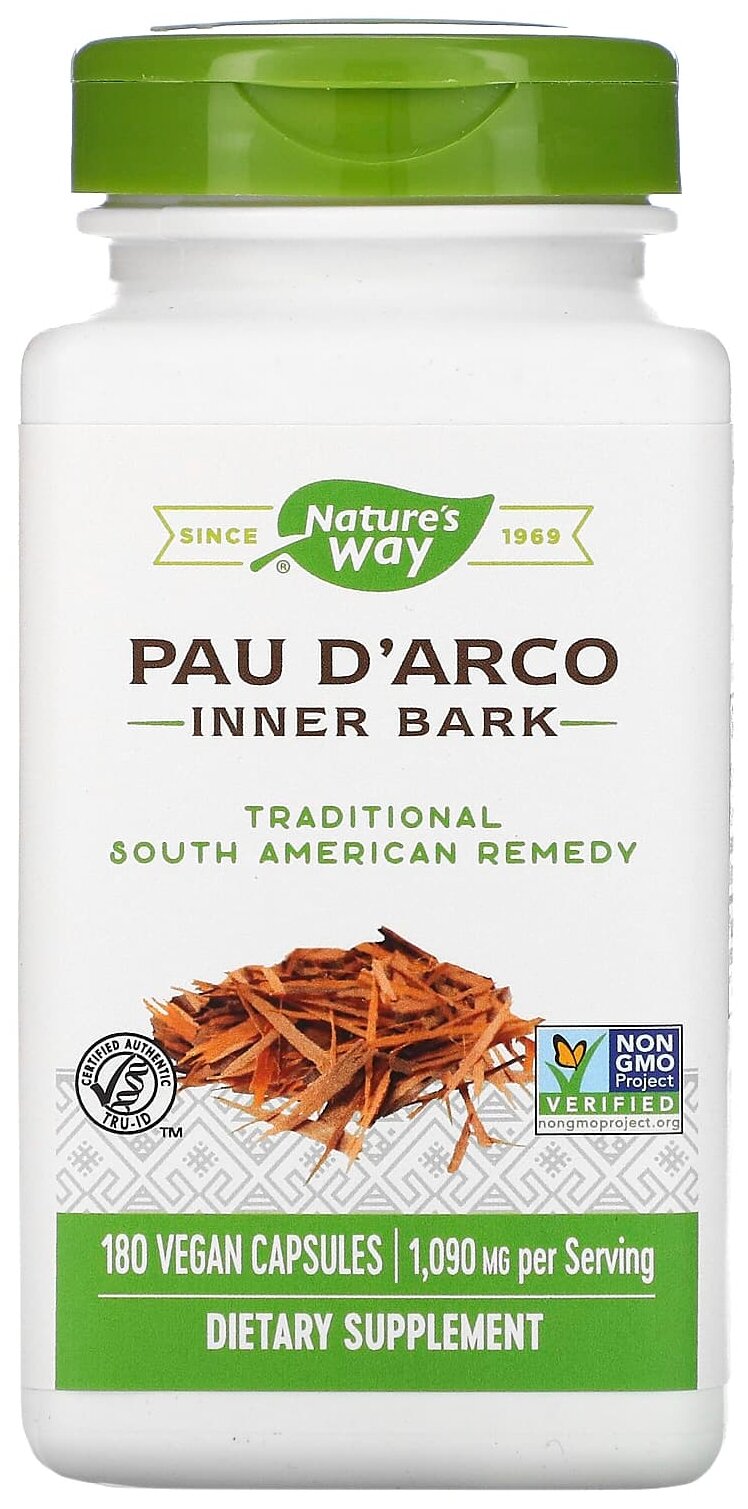 Капсулы Nature's Way Pau D'Arco