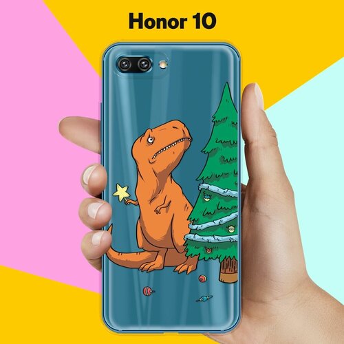 Силиконовый чехол на Honor 10 Звезда на елку / для Хонор 10