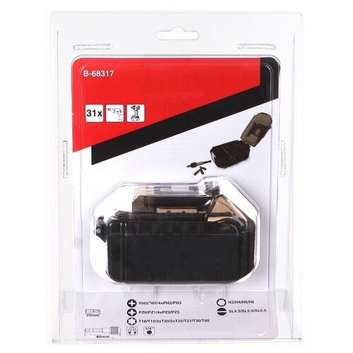 фото Набор бит makita 25mm 31шт b-68317