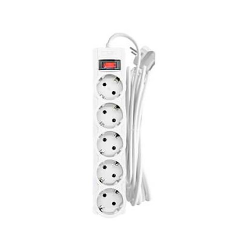 Сетевой фильтр CBR 5 Sockets 3m CSF 2505-3.0 White CB