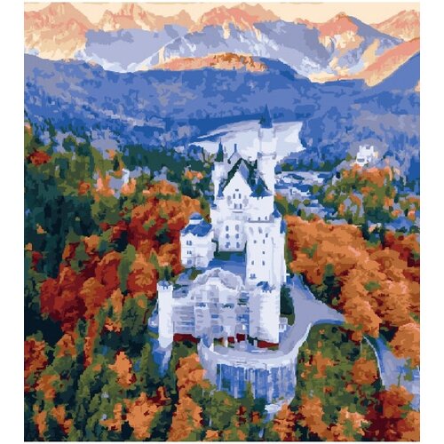 Картина по номерам Замок Нойшванштайн 40х50 см Hobby Home картина по номерам замок нойшванштайн 40х50 см