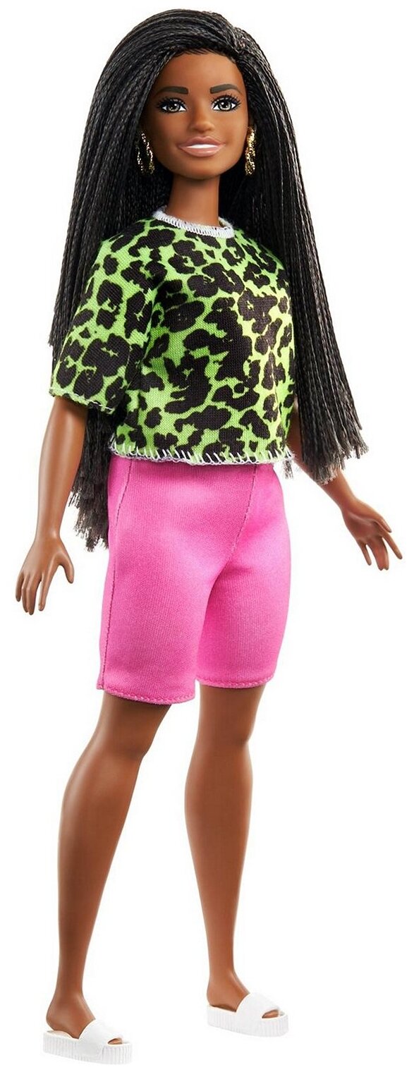 Кукла Barbie Игра с модой Fashionistas 144 Длинные афрокосы GYB00