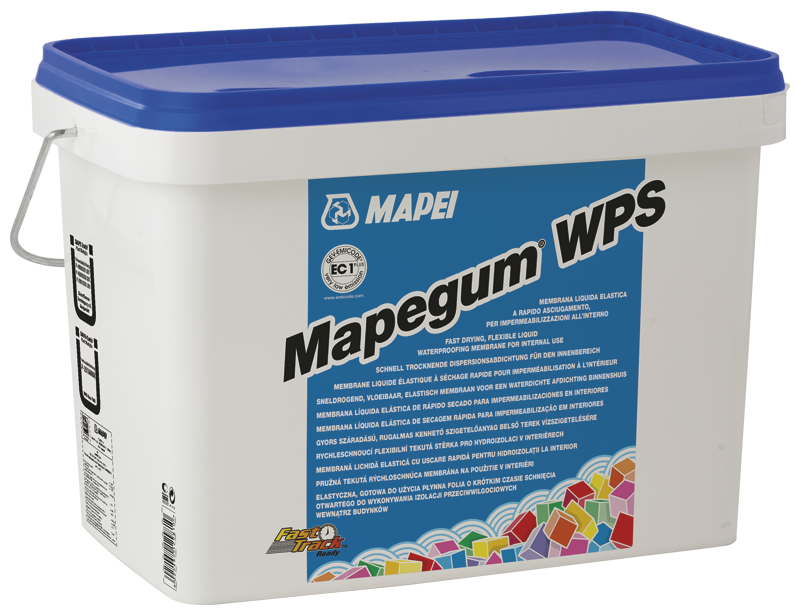 Жидкая обмазочная гидроизоляция Mapei Mapegum WPS, 5 кг