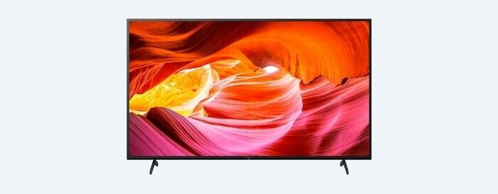 Телевизор Sony KD-43X75K 2022, черный