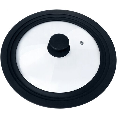 Крышка mallony универсальная 222426 см стеклосиликоновый ободок паровыпуск 2557₽