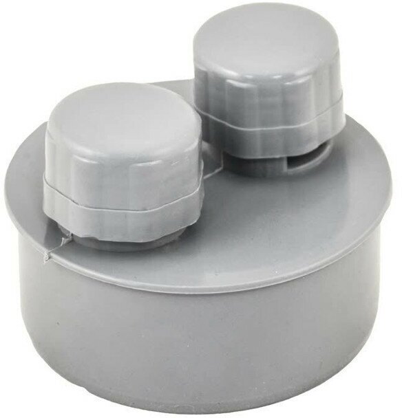 Клапан вакуумный Lammin (Lm35000000110) d110 мм пластиковый для внутренней канализации - фотография № 1