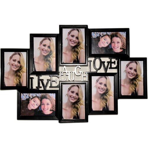 Коллажная рамка на 8 фотографий 