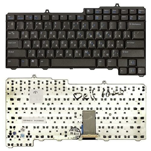 Клавиатура для ноутбука Dell Inspiron 6000 9200 9300 D510 XPS M170 черная 1185₽