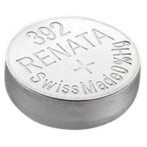 Батарейка Renata 392, в упаковке: 1 шт. элемент питания renata sr41w 392 0%hg 1шт
