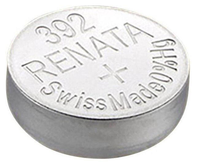 Батарейка для часов Renata 392 SR 41 W 1.55V, 45mAh, 7.9x3.6mm, в блистере 1 шт.