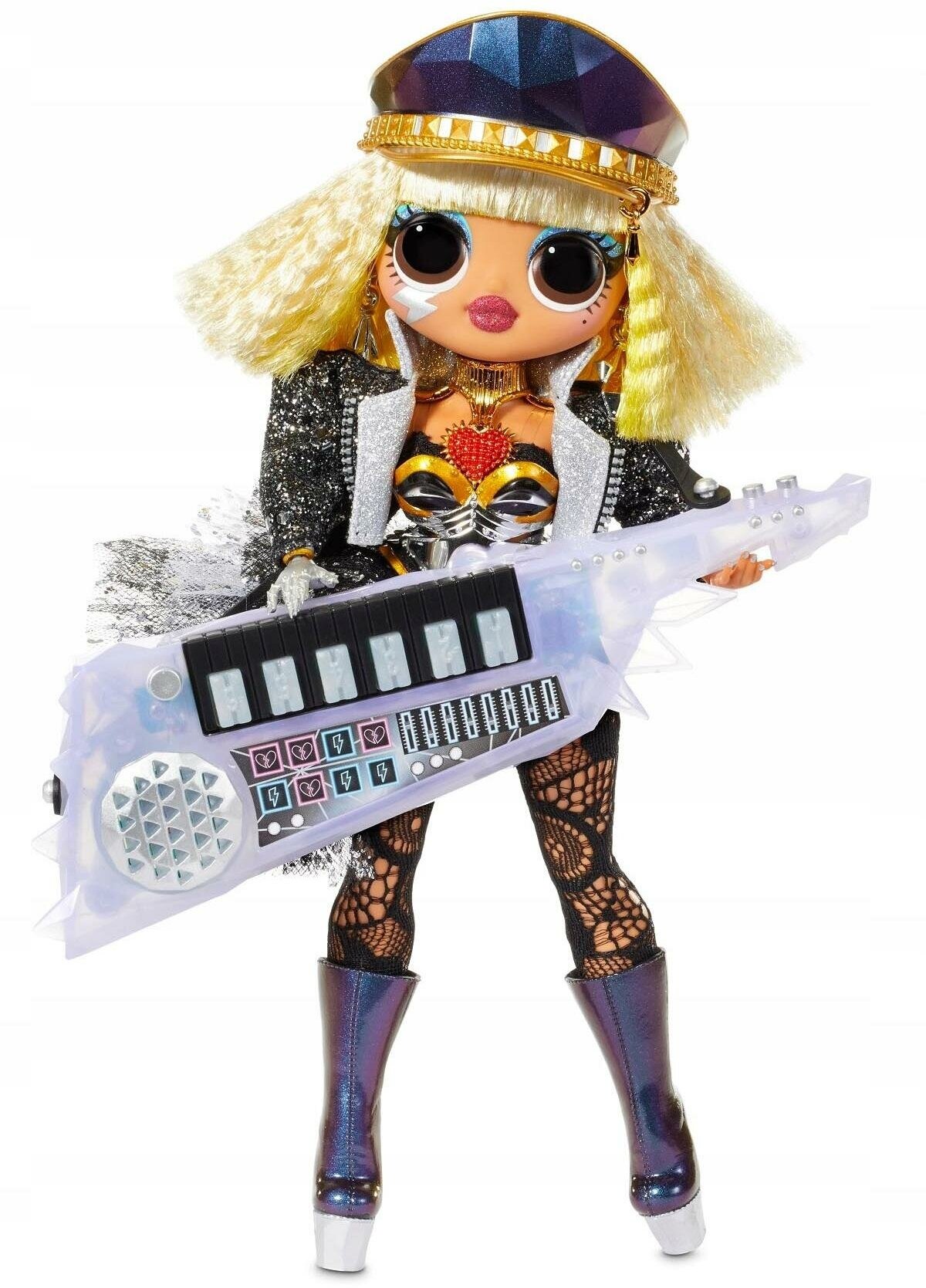 L.O.L. Surprise! Кукла OMG Remix Rock- Fame Queen and Keytar
