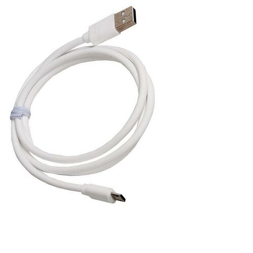 Кабель зарядки и синхронизации данных USB BOROFONE BX55 для Micro-USB, 2.4A, длина 1м, белый кабель usb borofone bx55 harmony usb lightning 2 4а 1 м черный