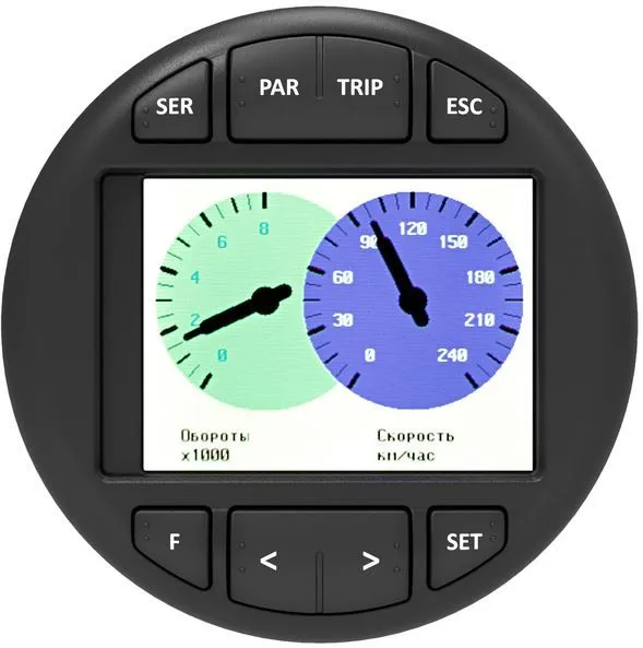 Бортовой компьютер в авто Multitronics CL-590