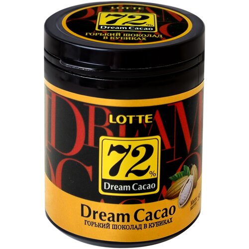 Горький шоколад в кубиках Dream Cacao 72% 90г