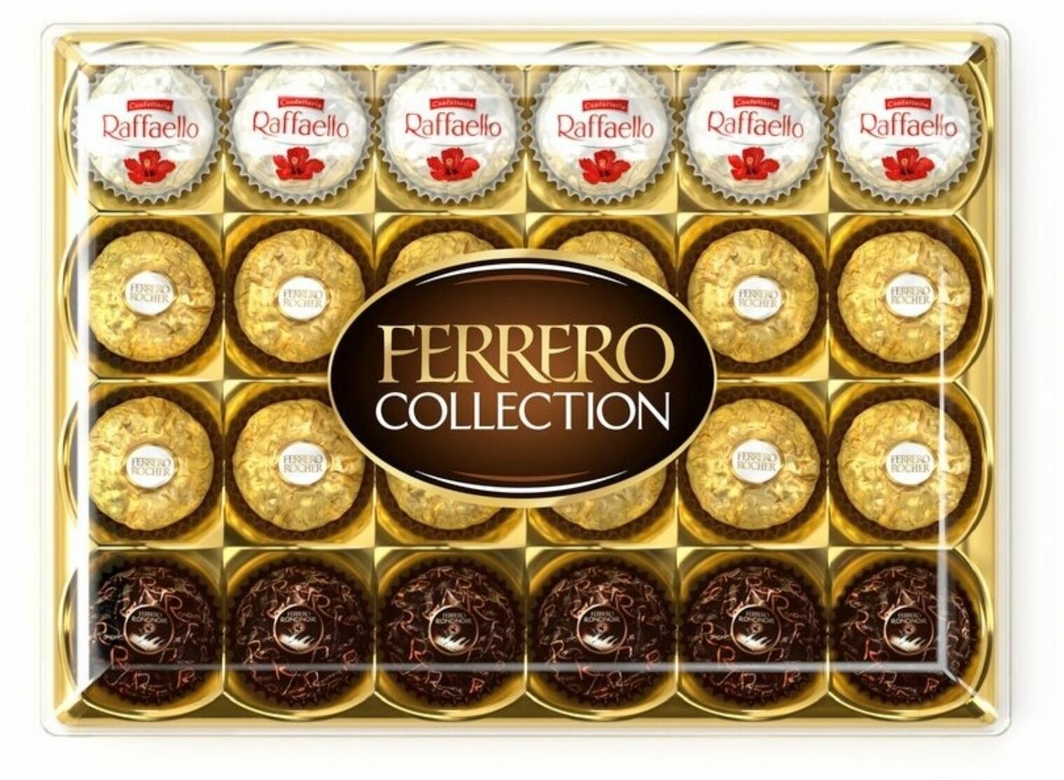 FERRERO ROSHER (Ферреро Роше) Ассорти Collection 269.4 г пластиковая коробка