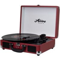 Проигрыватель виниловых пластинок Alive Audio Glam Cherry GLM-01-CH