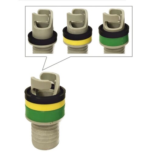 Переходник Bravo SP718 для накачивания лодки ПВХ / сап борда / каяка