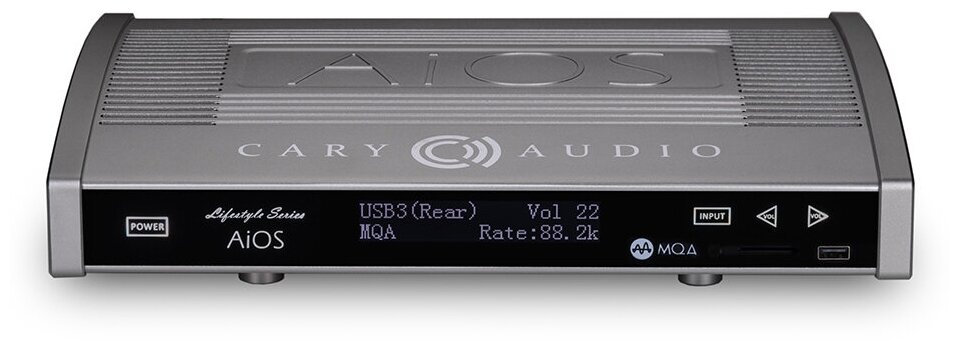 Стереоусилитель Cary Audio AiOS gray