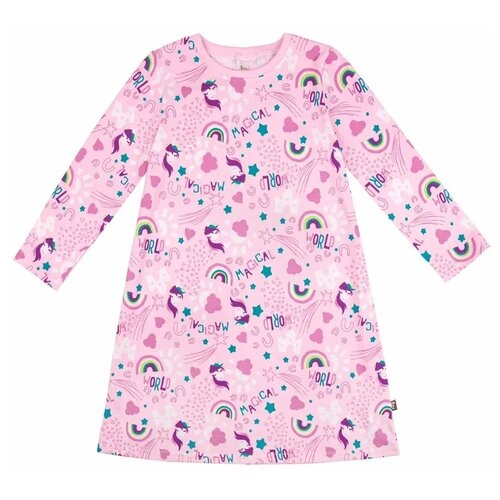 Сорочка BOSSA NOVA 370К-171-Е для девочки, цвет розовый, размер 128
