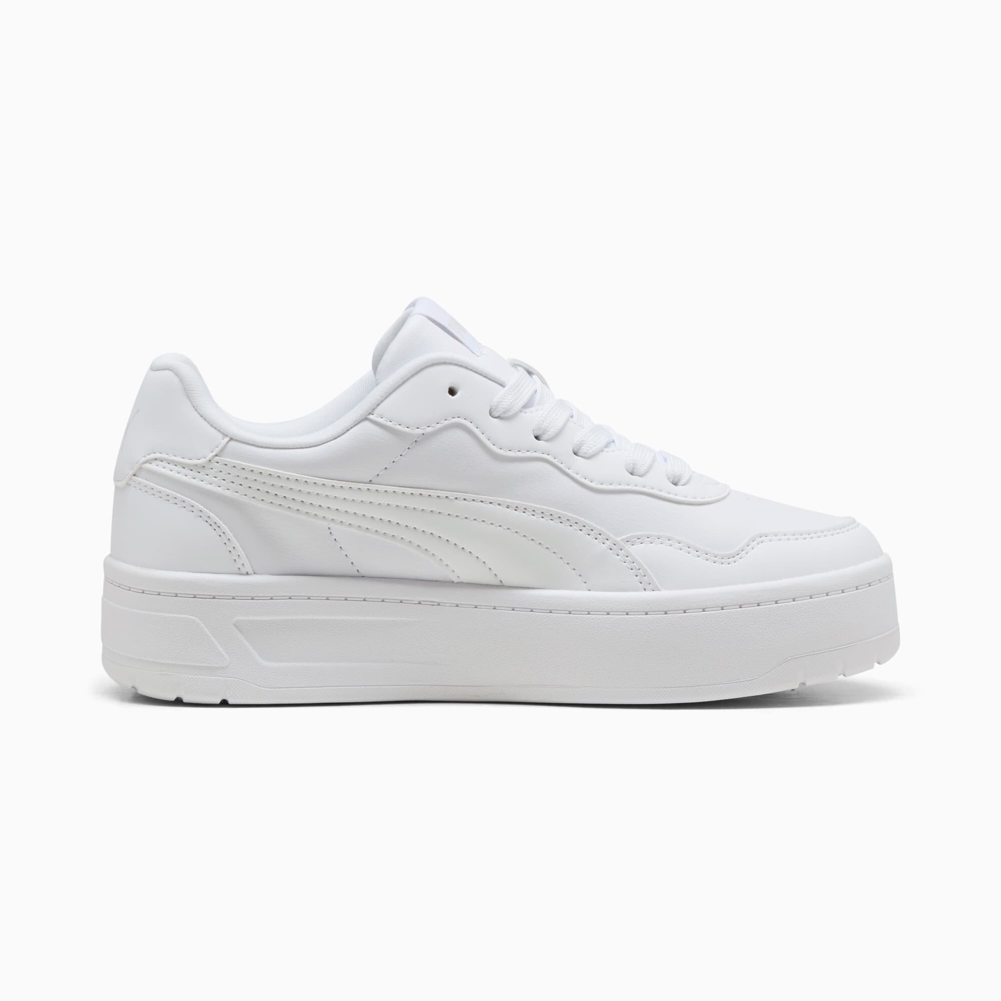 Кеды PUMA Court Lally Skye, размер 7,5 UK, белый