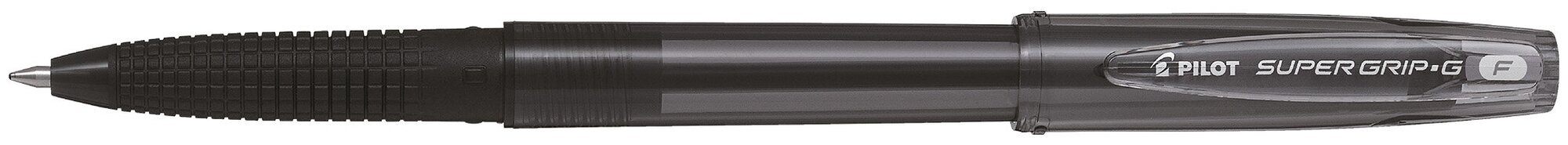 Ручка шариковая Pilot Super Grip G (0.22мм, черный цвет чернил, масляная основа) (BPS-GG-F-B)