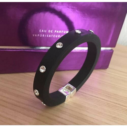 фото S11710 браслет из каучука с кристаллами karpinski