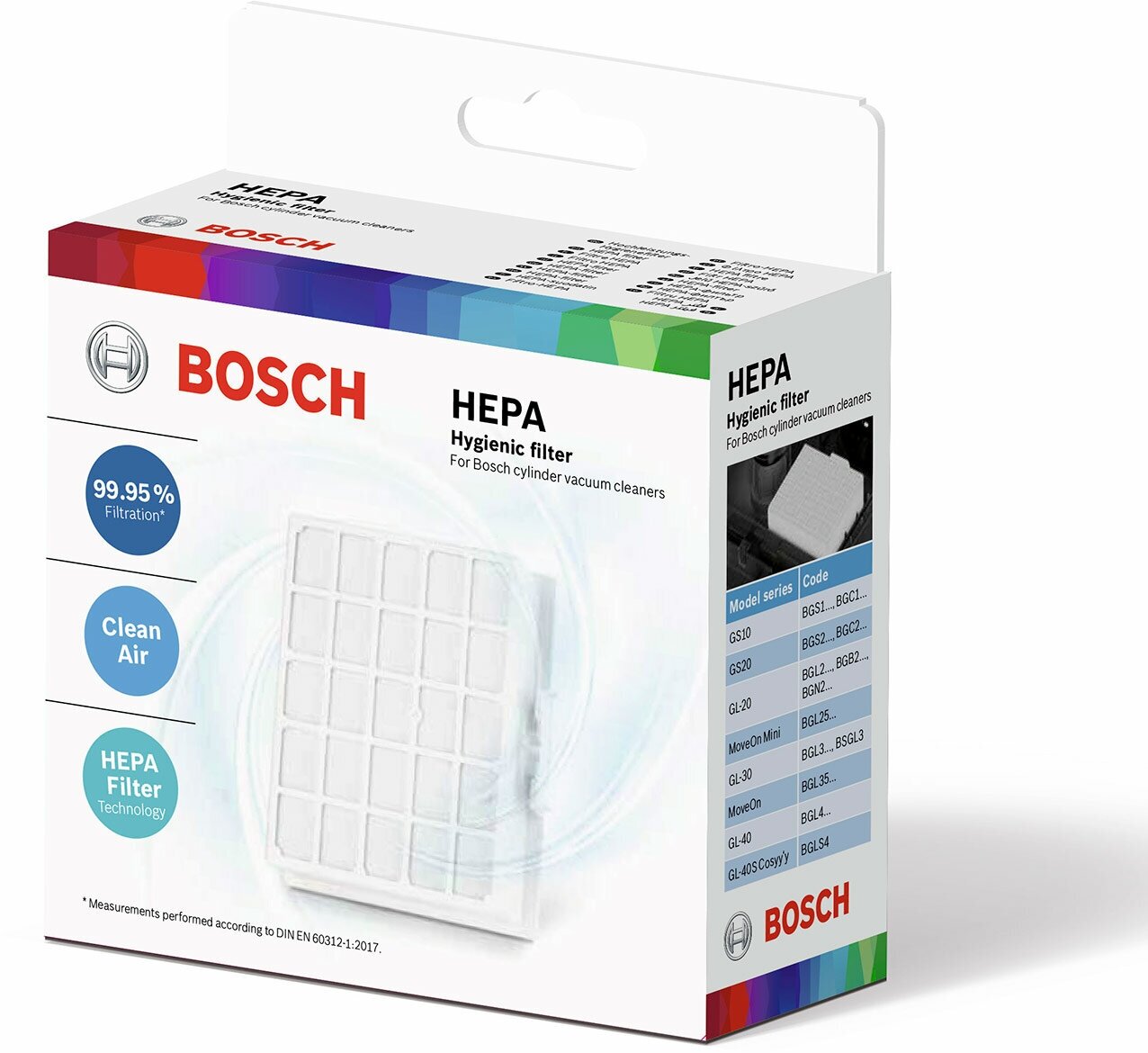 HEPA фильтр для пылесоса Bosch - фото №9